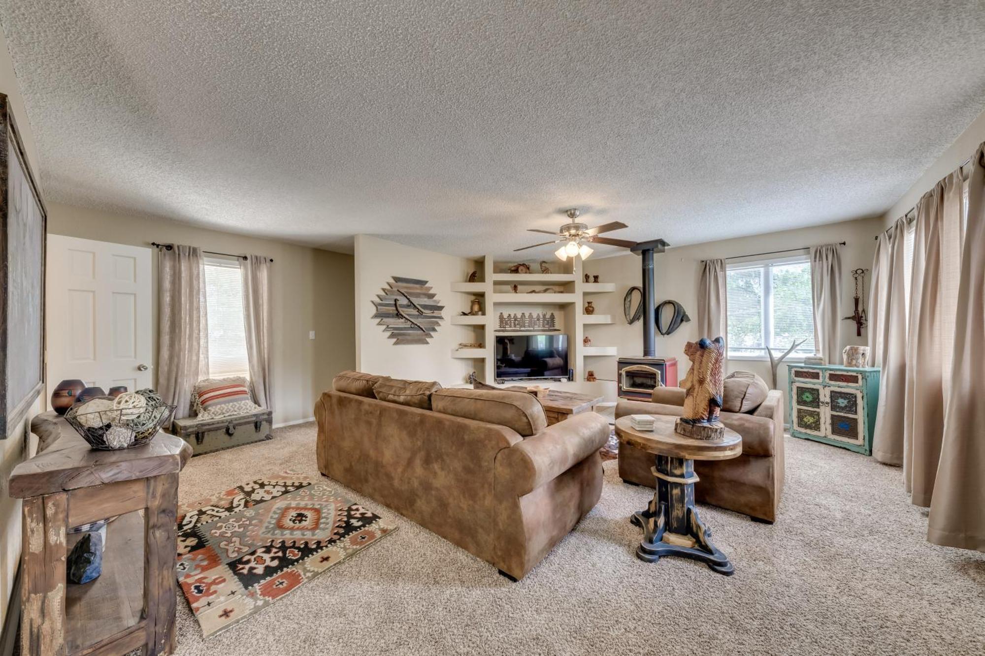 Ruidoso Home With Patio, Walk To Restaurants! מראה חיצוני תמונה